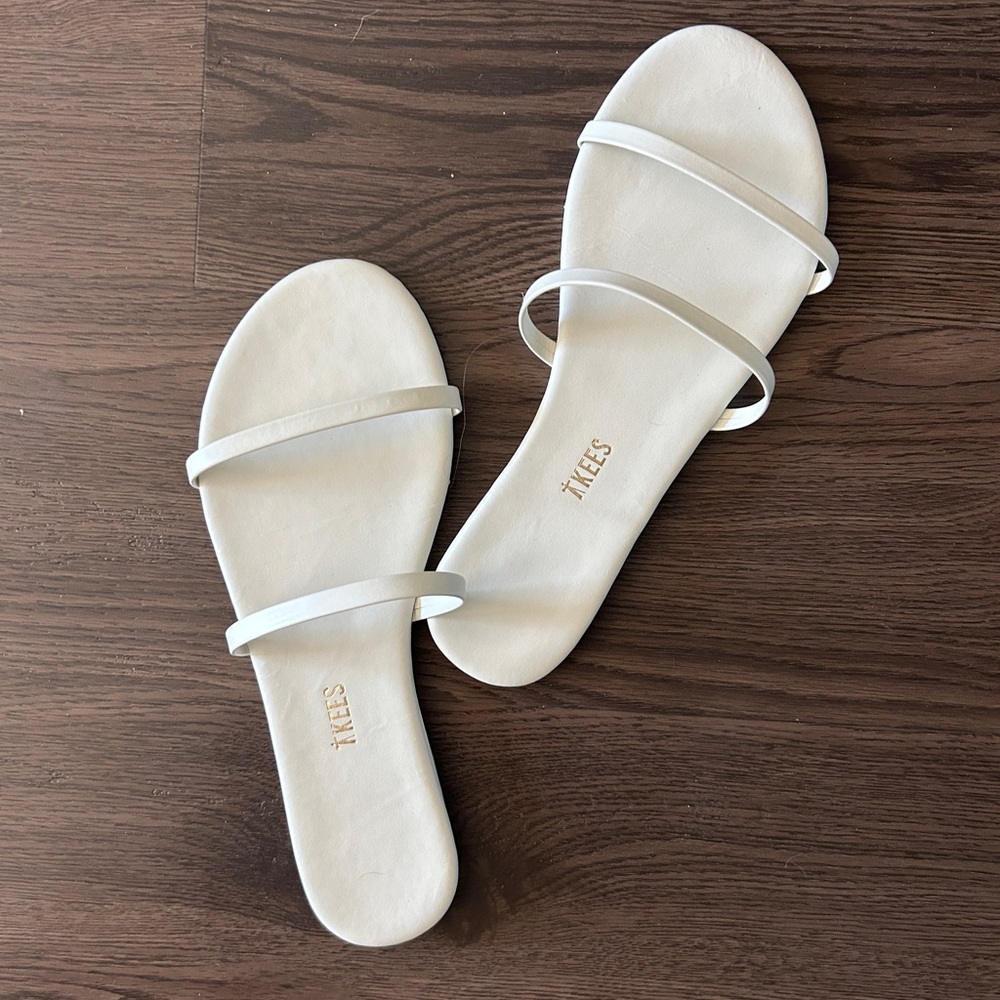 TKEES Gemma Sandals in Cream